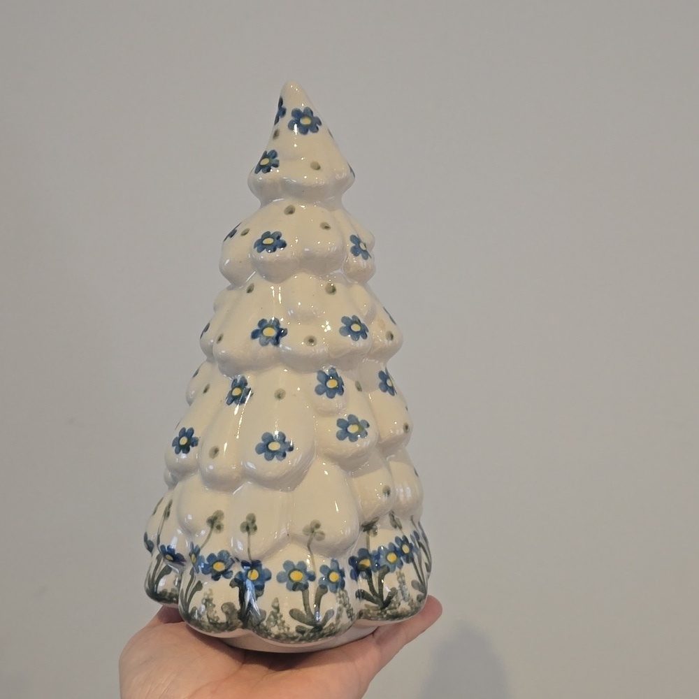 Vintage Ceramic Polish Chistmas Tree